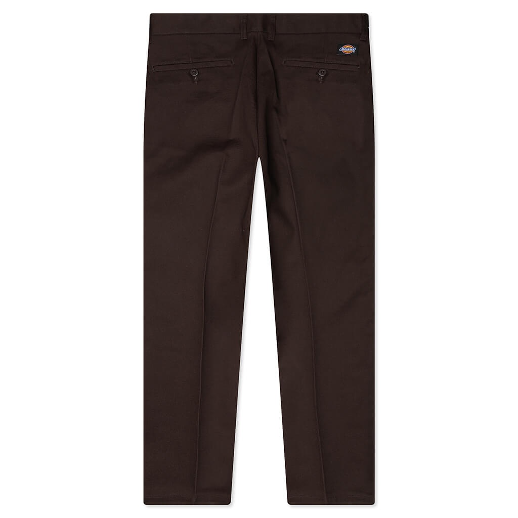 DICKIES PLEATED TROUSERS - BROWN - 2