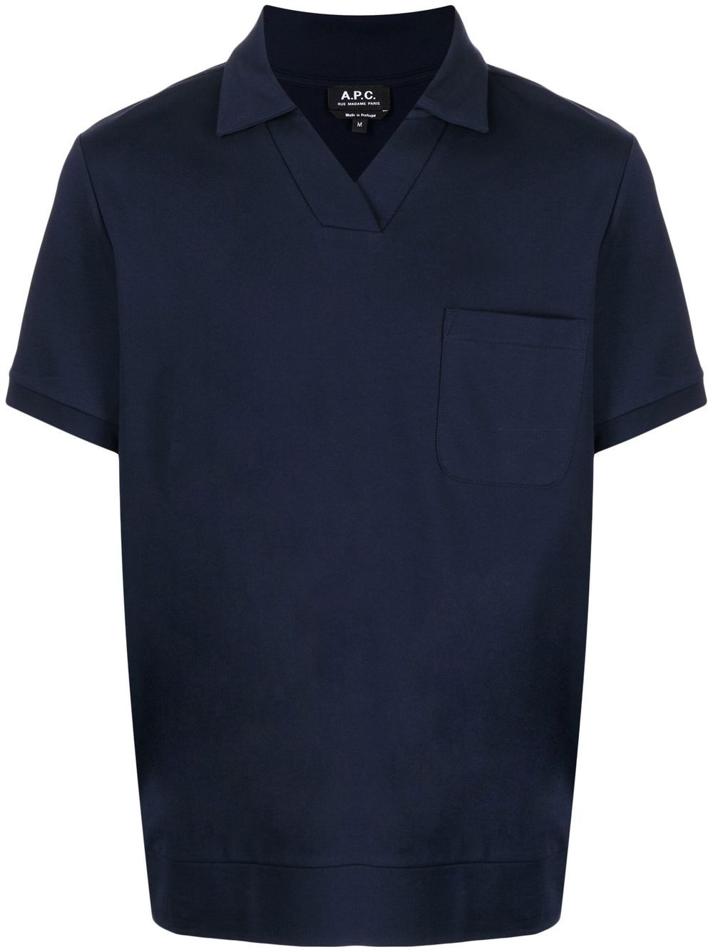 Benoit patch-pocket polo shirt - 1