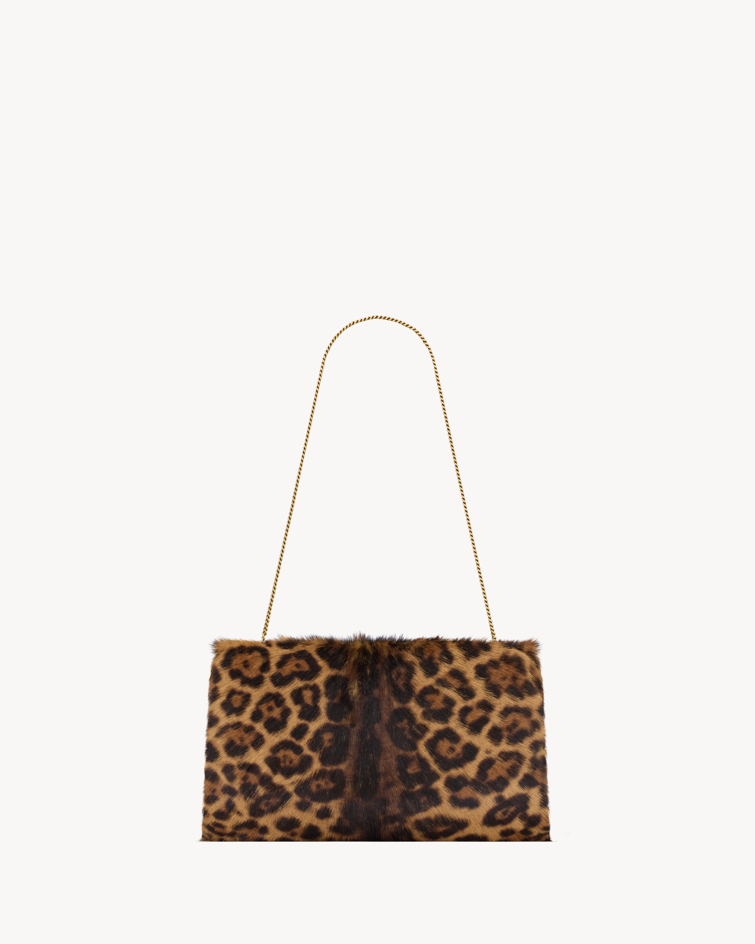 SAINT LAURENT CLUTCH LARGE IN PONY HAIR LEATHER - 3
