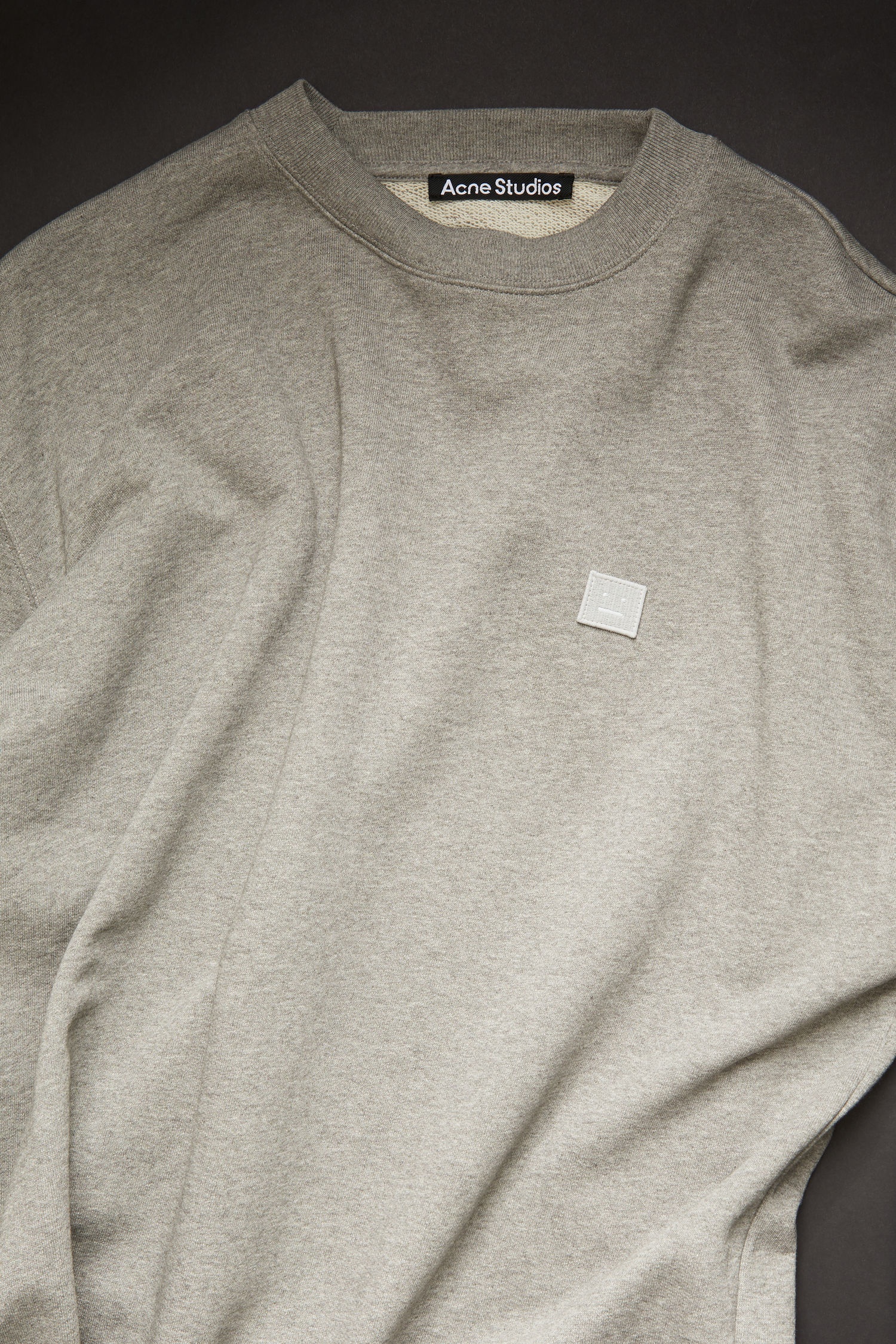 Crew neck sweatshirt light grey melange - 4