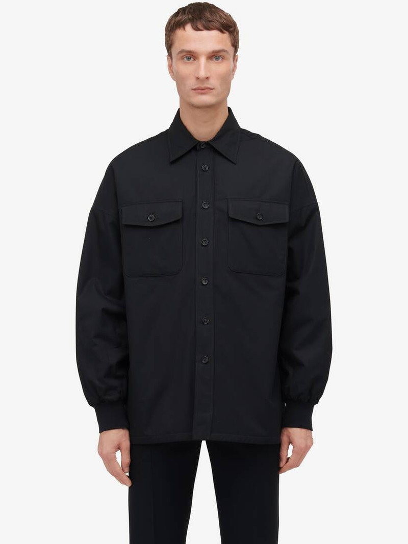 Men's Seal Logo Shirt in Black 5