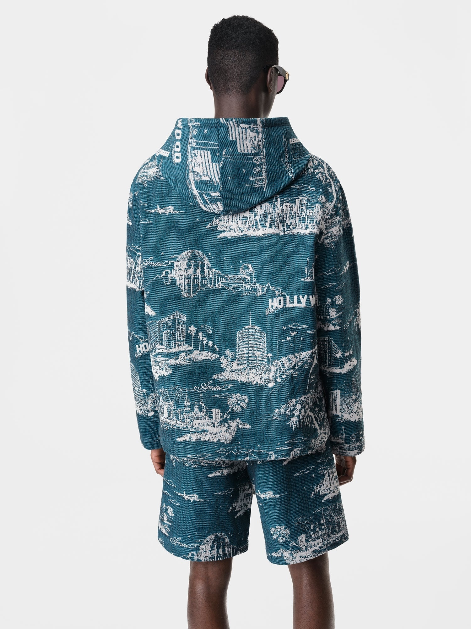 AMIRI★Tapestry Hoodie AMIRI LA LANDMARK TAPESTRY HOODIE | REVERSIBLE