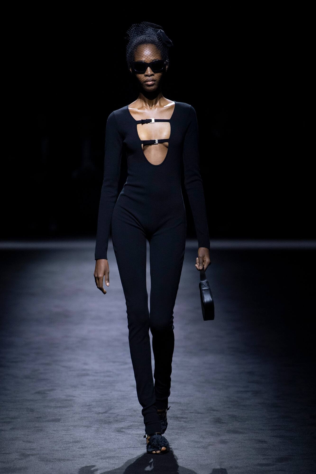 Jessie V-neck crêpe jumpsuit - 5