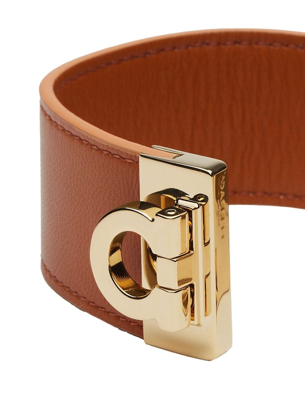 Gancini leather bracelet - 2