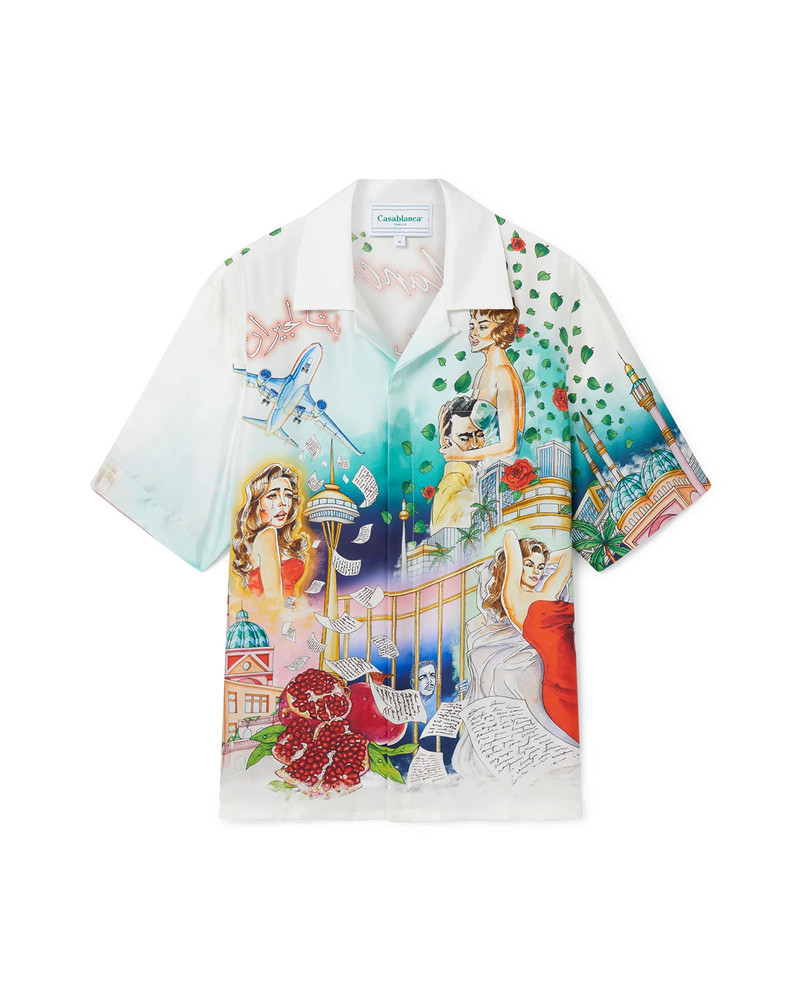 La Liaison Silk Shirt | Casablanca Paris 1