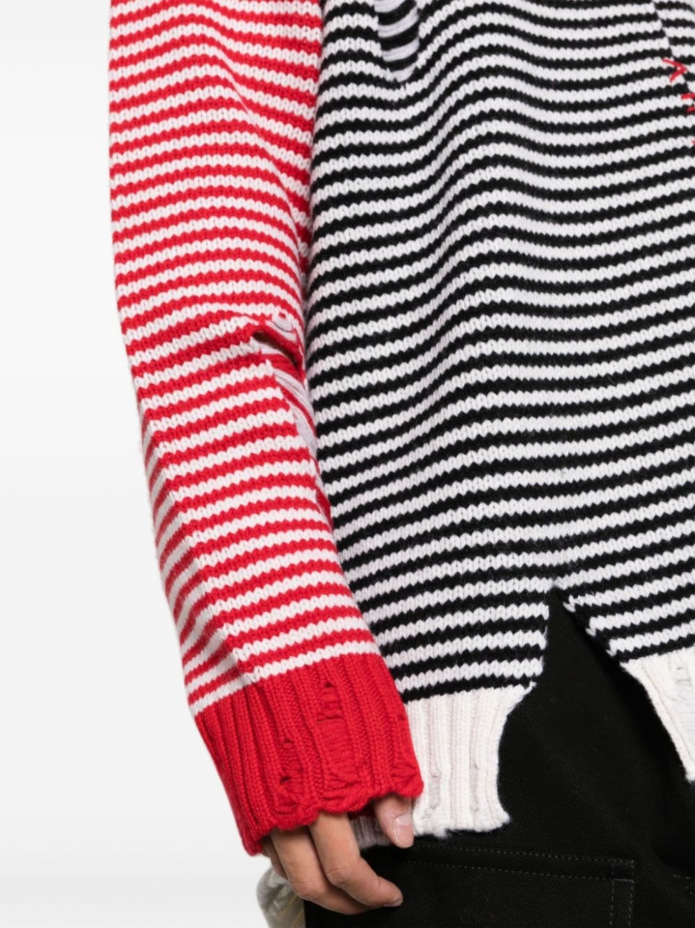Mega Shred distressed jumper - 5