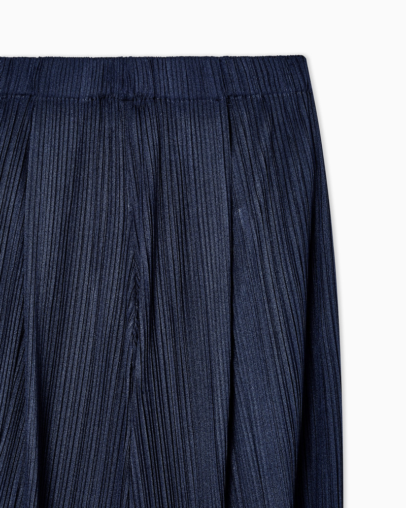 GIORGIO ARMANI PLEATED JERSEY TROUSERS outlook
