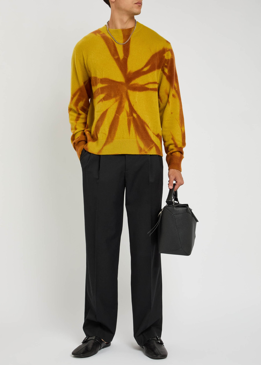 The Elder Statesman Mythic Tranquility Patterned Cashmere Sweatshirt - 4