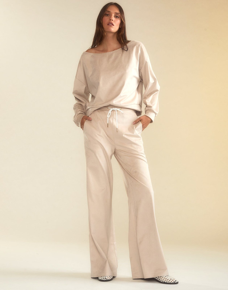Sleek Ultrasuede Lounge Pant 7
