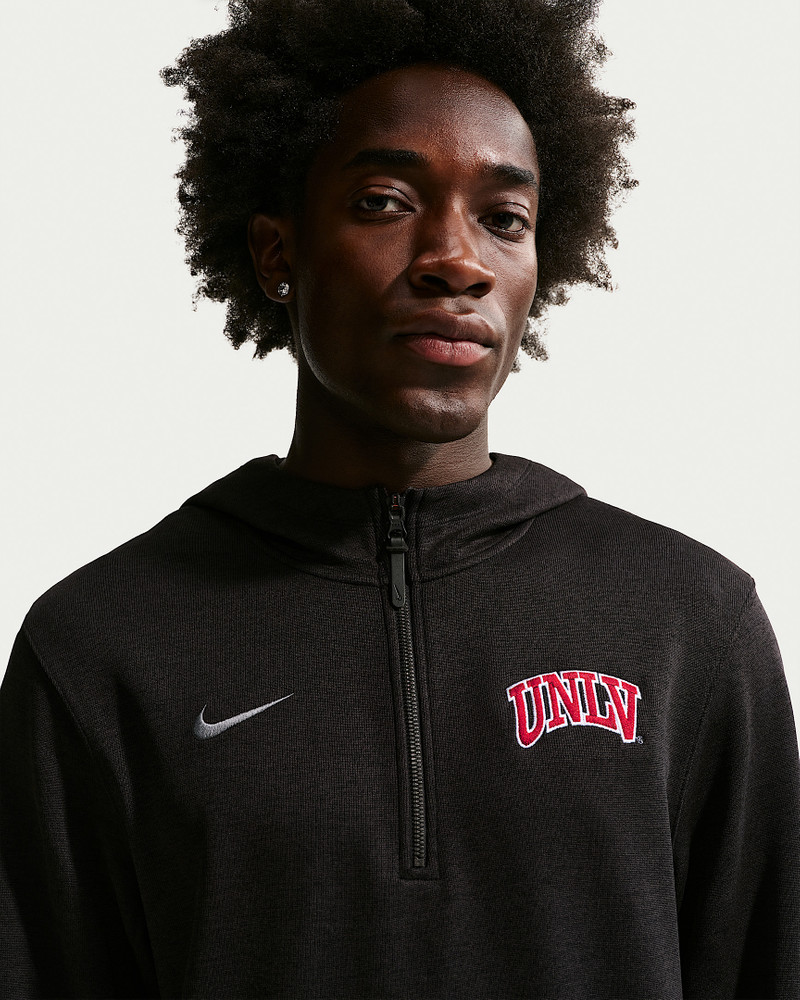 Unlv Rebels Nike NCAA Men's Basketball Coaches' Pullover Hoodie 3