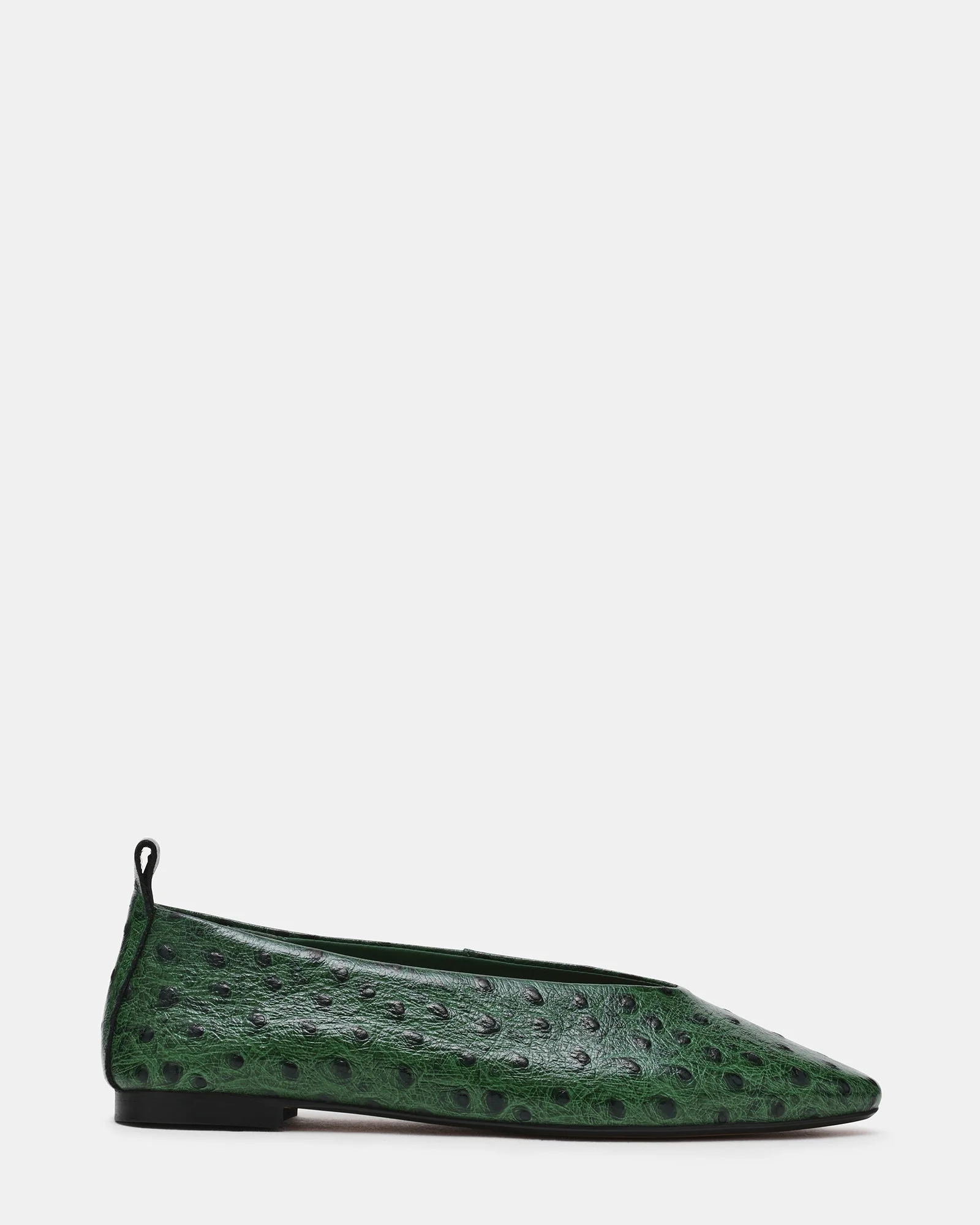 SWANKY OSTRICH GREEN LEATHER - 1