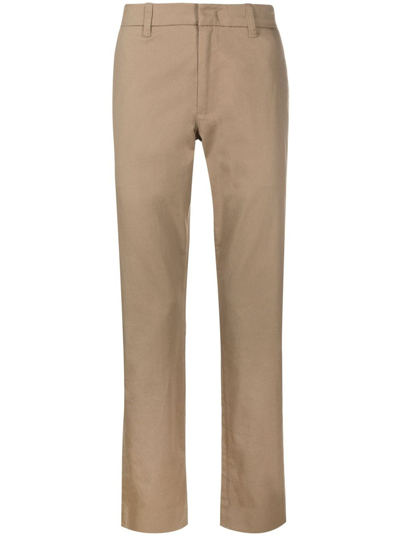 slim-leg twill cotton chinos 1