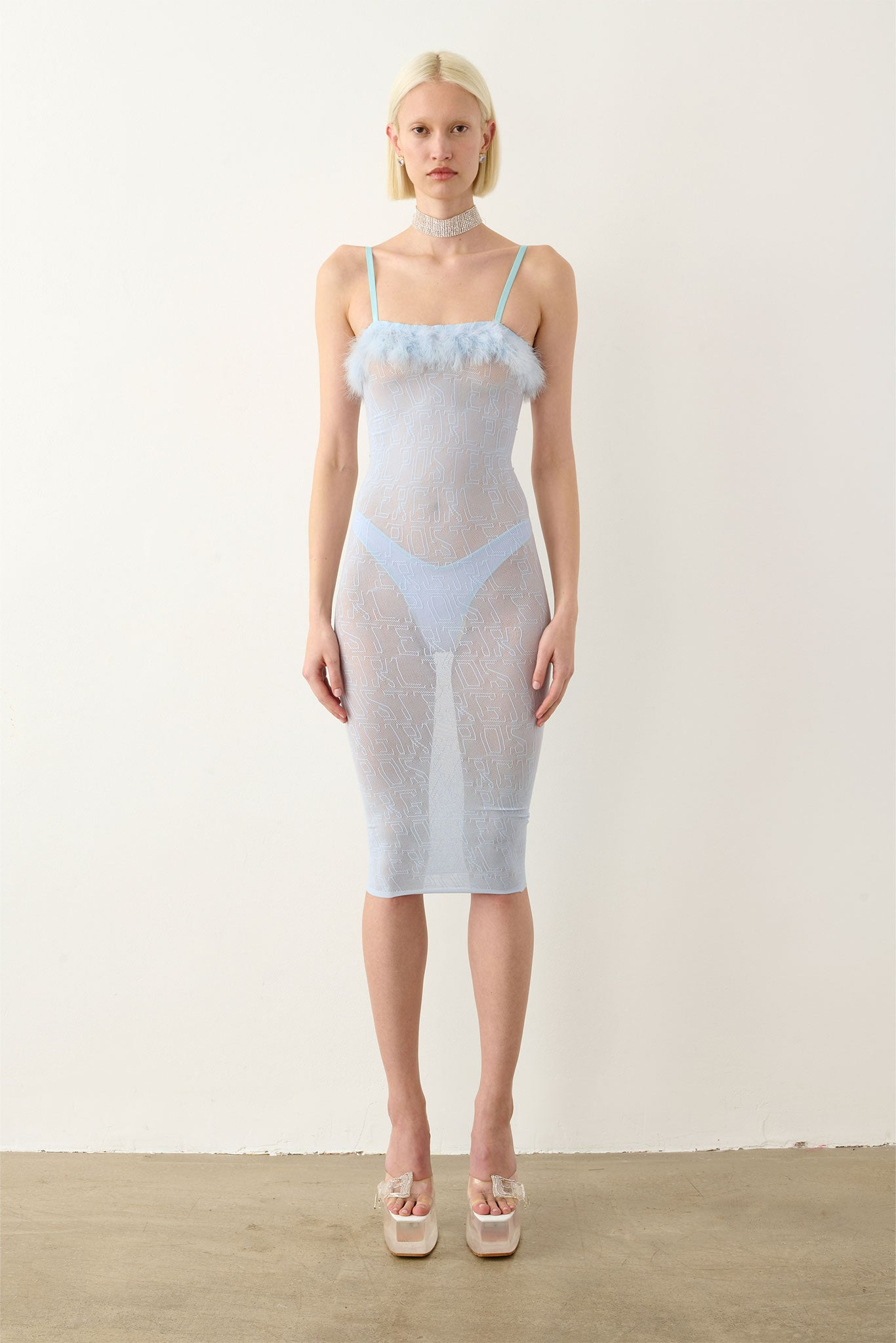 VANDERBECK DRESS BLUE - 7