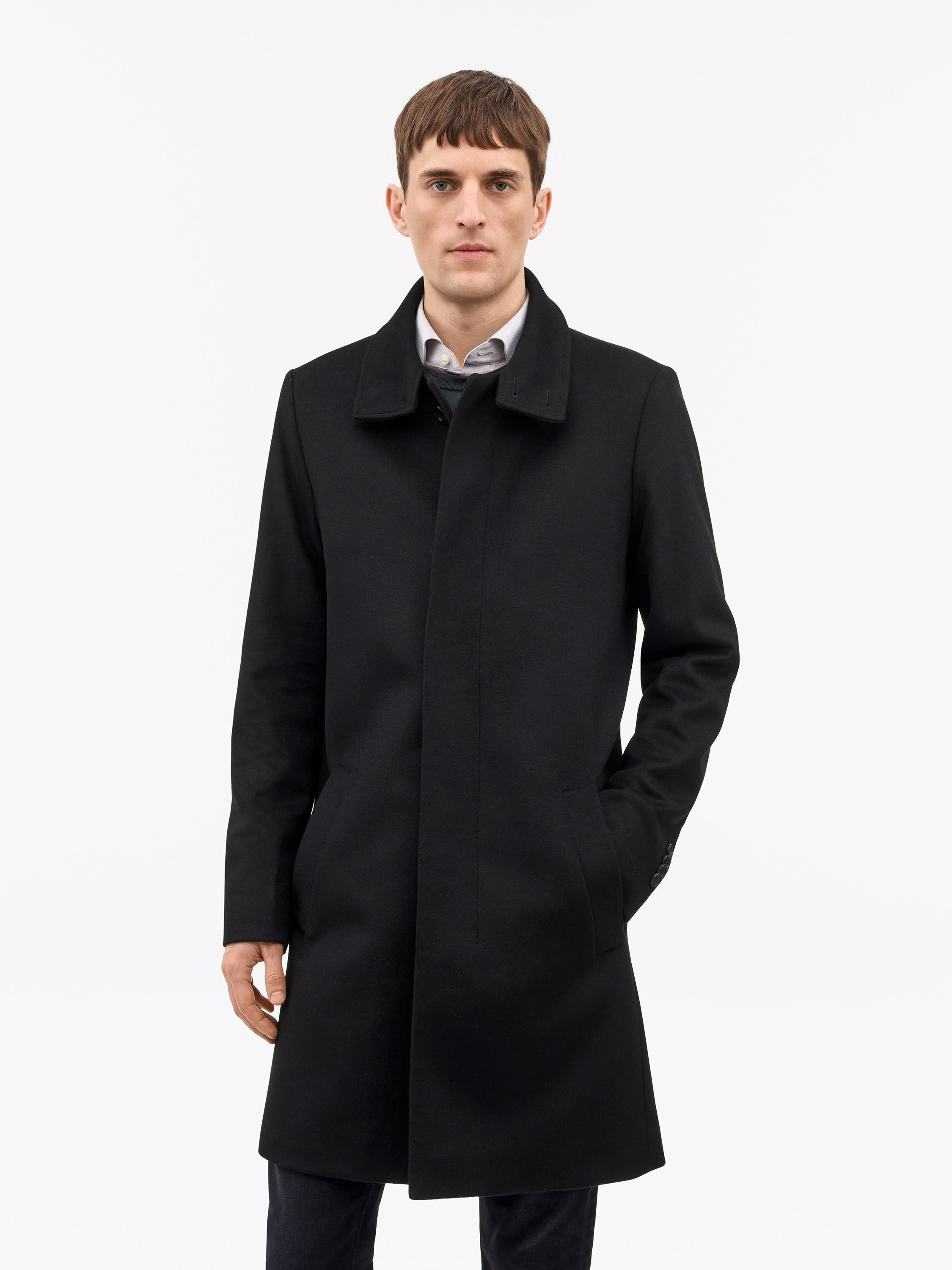 Aleric Funnel-Neck Coat - 4
