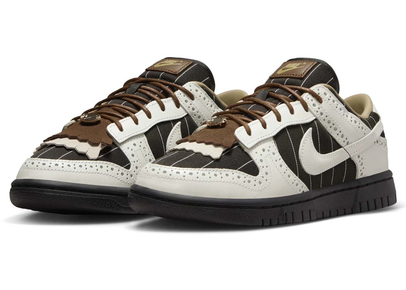 Nike Dunk Low LX Brogue Pinstripe (Women's) - 2