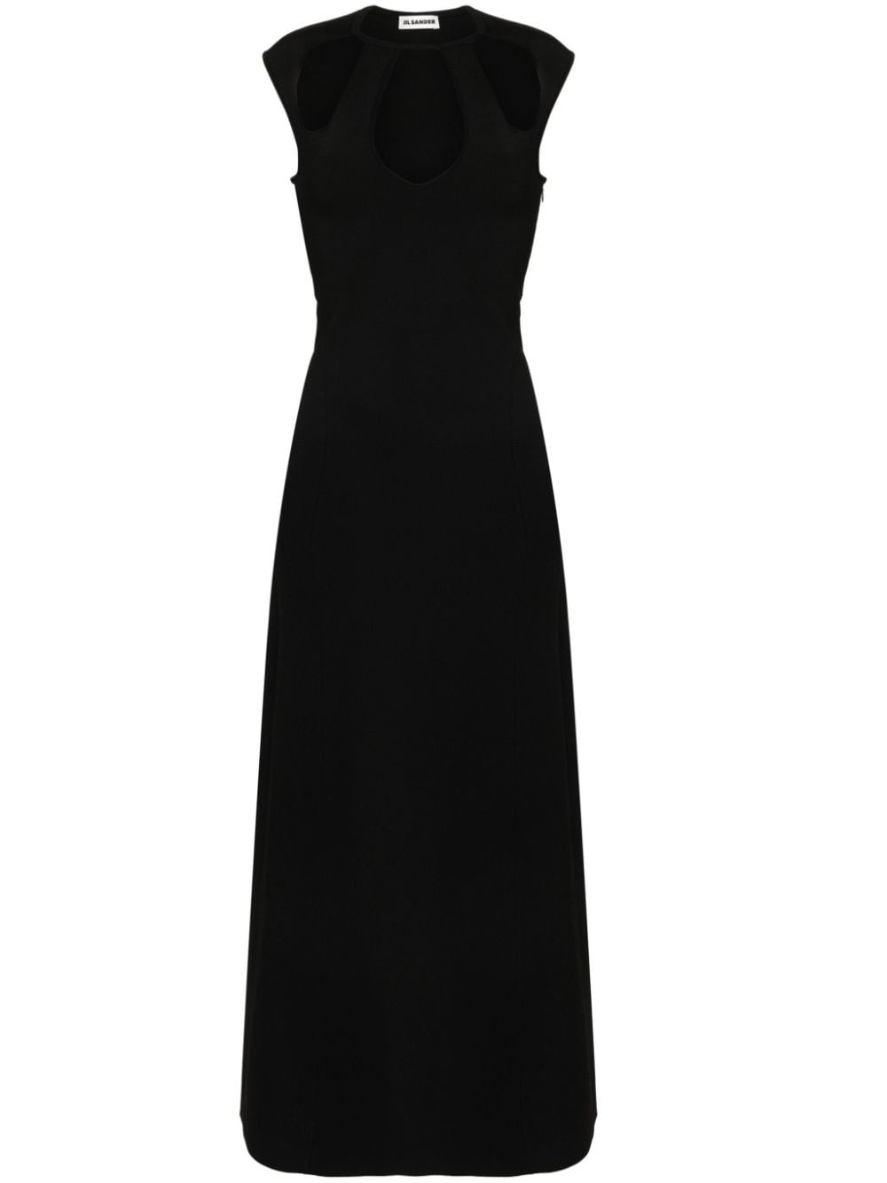 cut-out maxi dress - 1