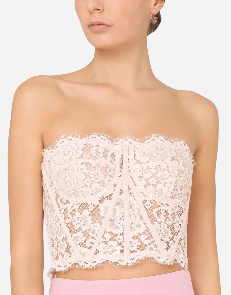 Lace bustier - 4