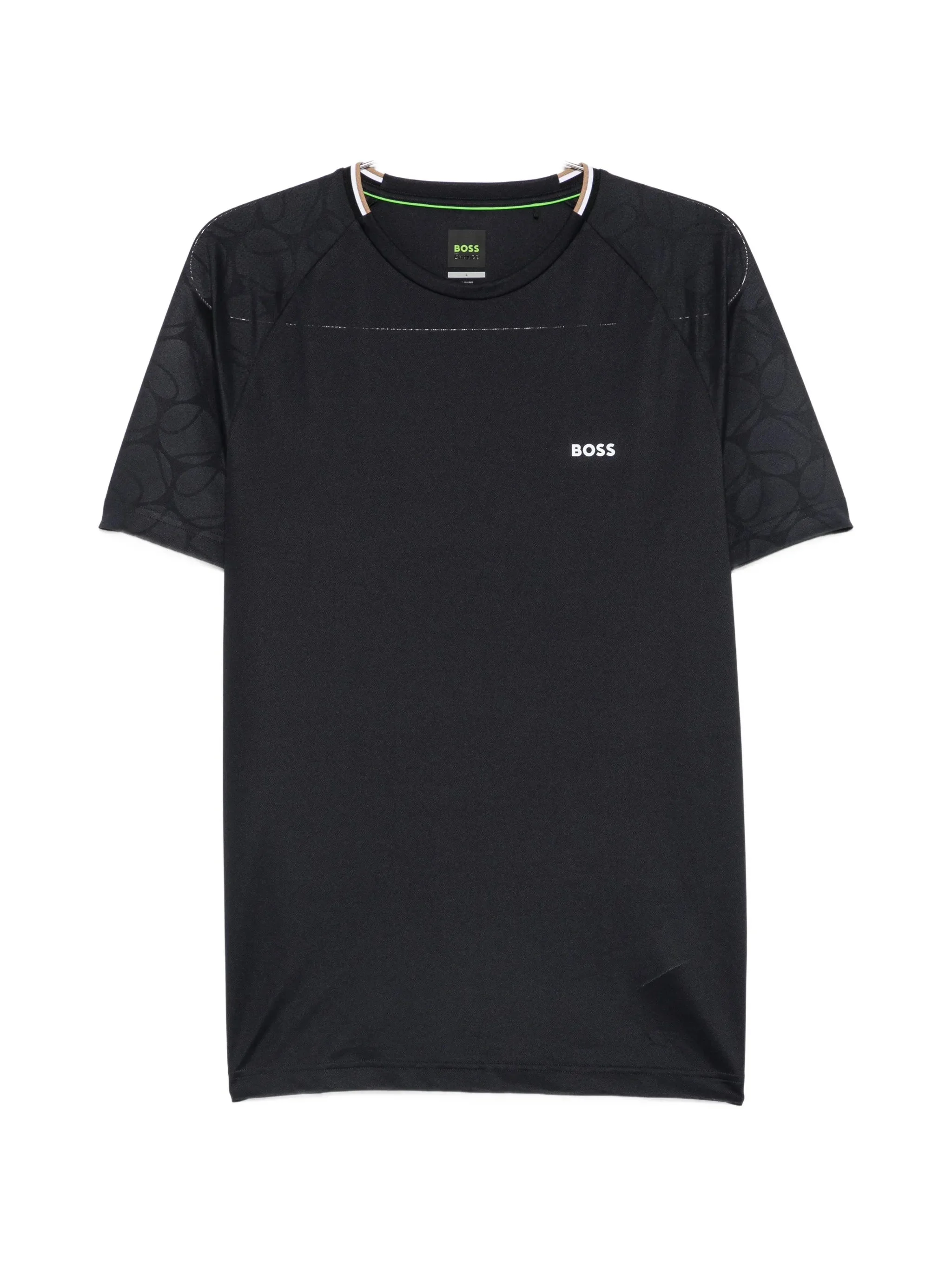 Boss Logo-print Raglan-sleeve T-shirt - 1