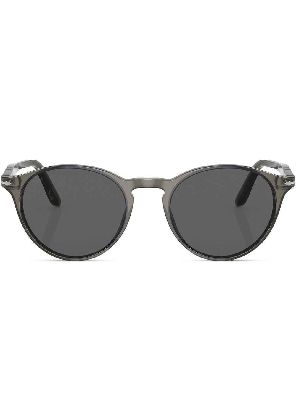 round-frame tinted sunglasses - 1