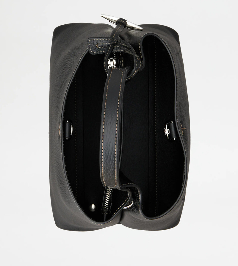 TOD'S BAG IN LEATHER MINI - BLACK 3