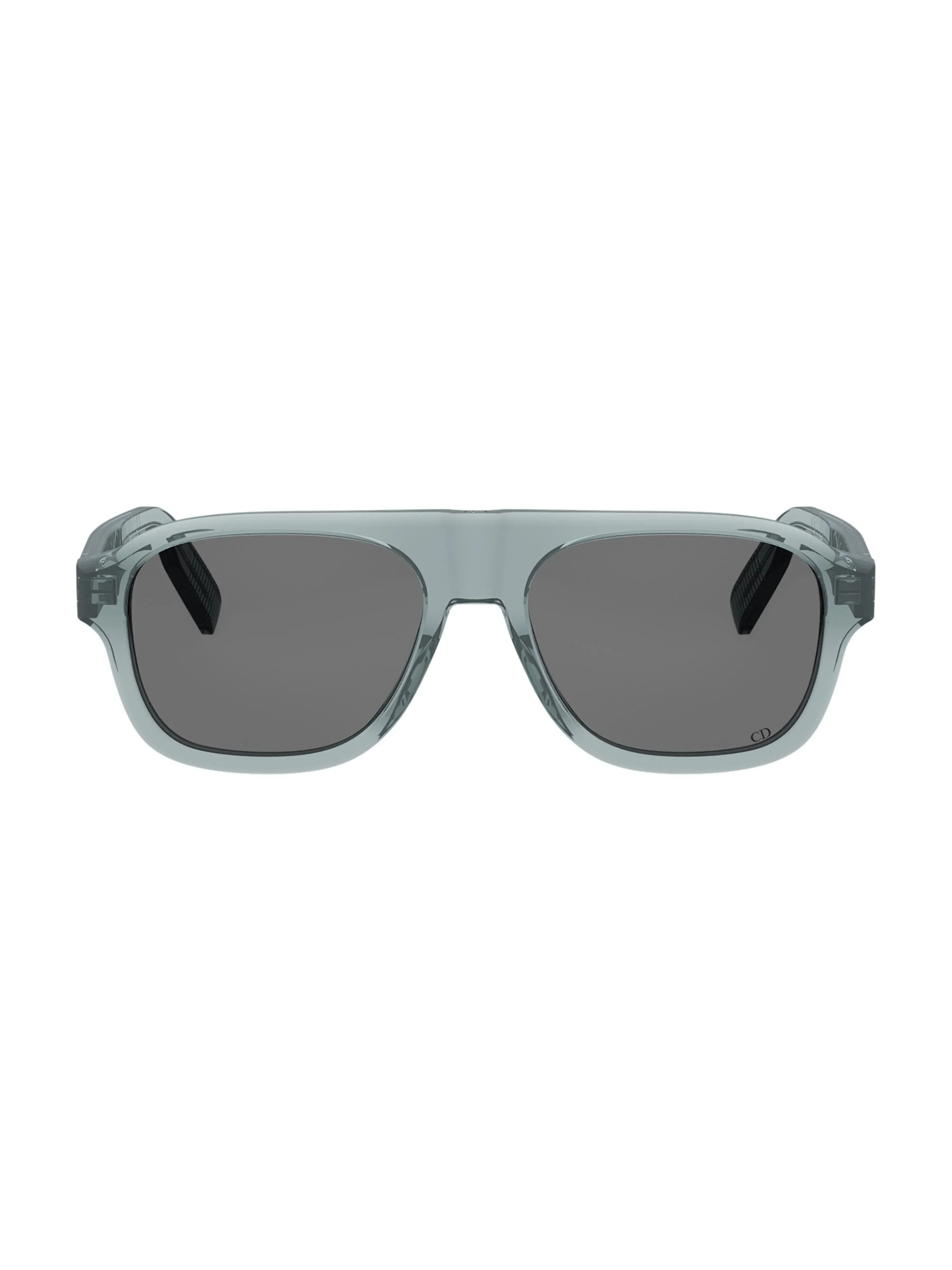 Men's CD Icon A1I 55MM Pilot Sunglasses - Grey And Smoke - 1