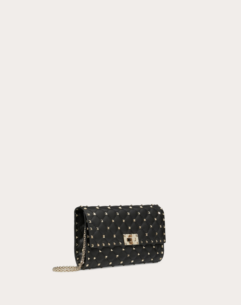 Valentino ROCKSTUD SPIKE NAPPA LEATHER CROSSBODY CLUTCH BAG outlook