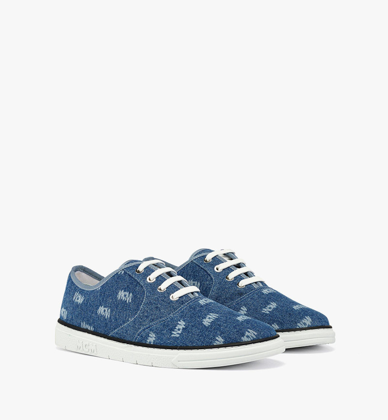 Men’s Semblas Low-Top Sneakers in MCM Sommer Denim 1