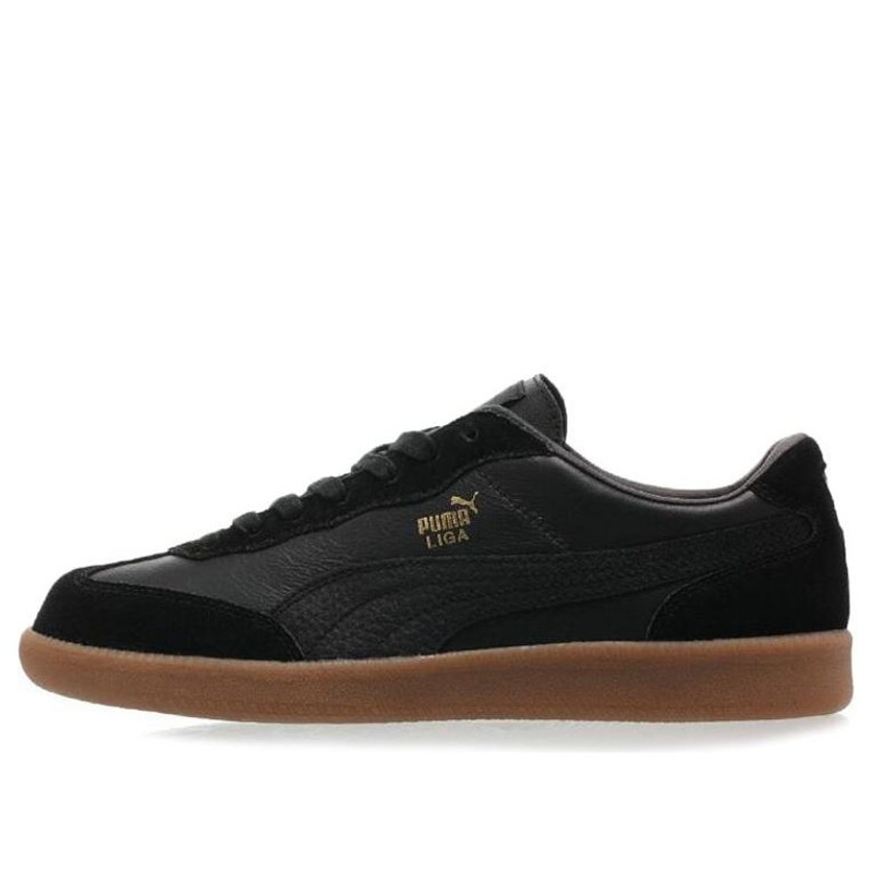 PUMA Liga Leather Retro Shoe Black 364597-02 - 1