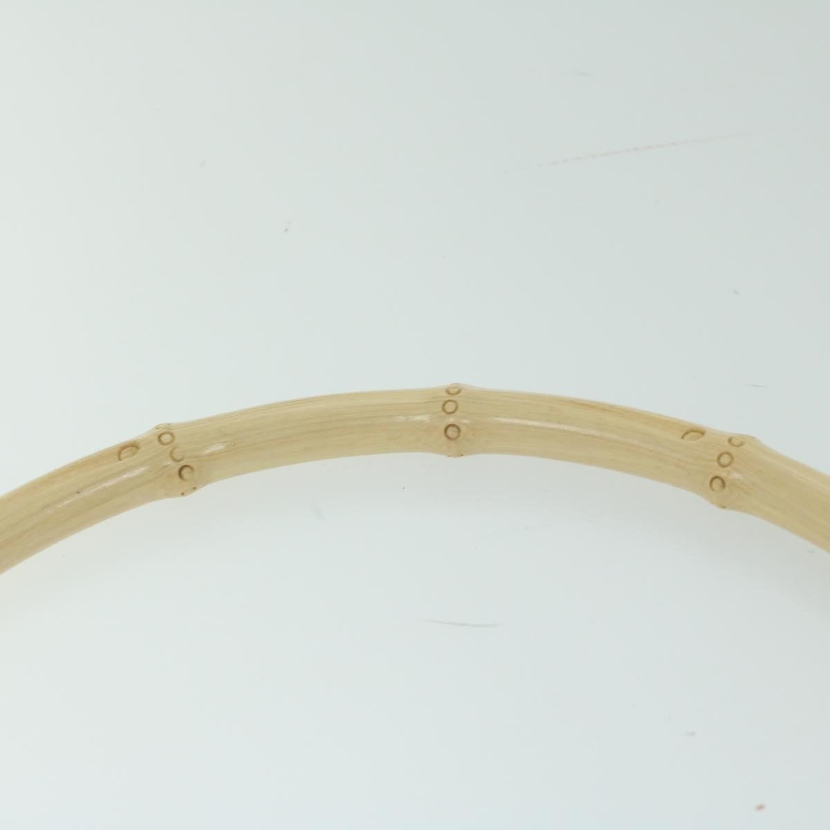 GUCCI Bamboo Hand Bag Canvas Beige 001 001 - 14
