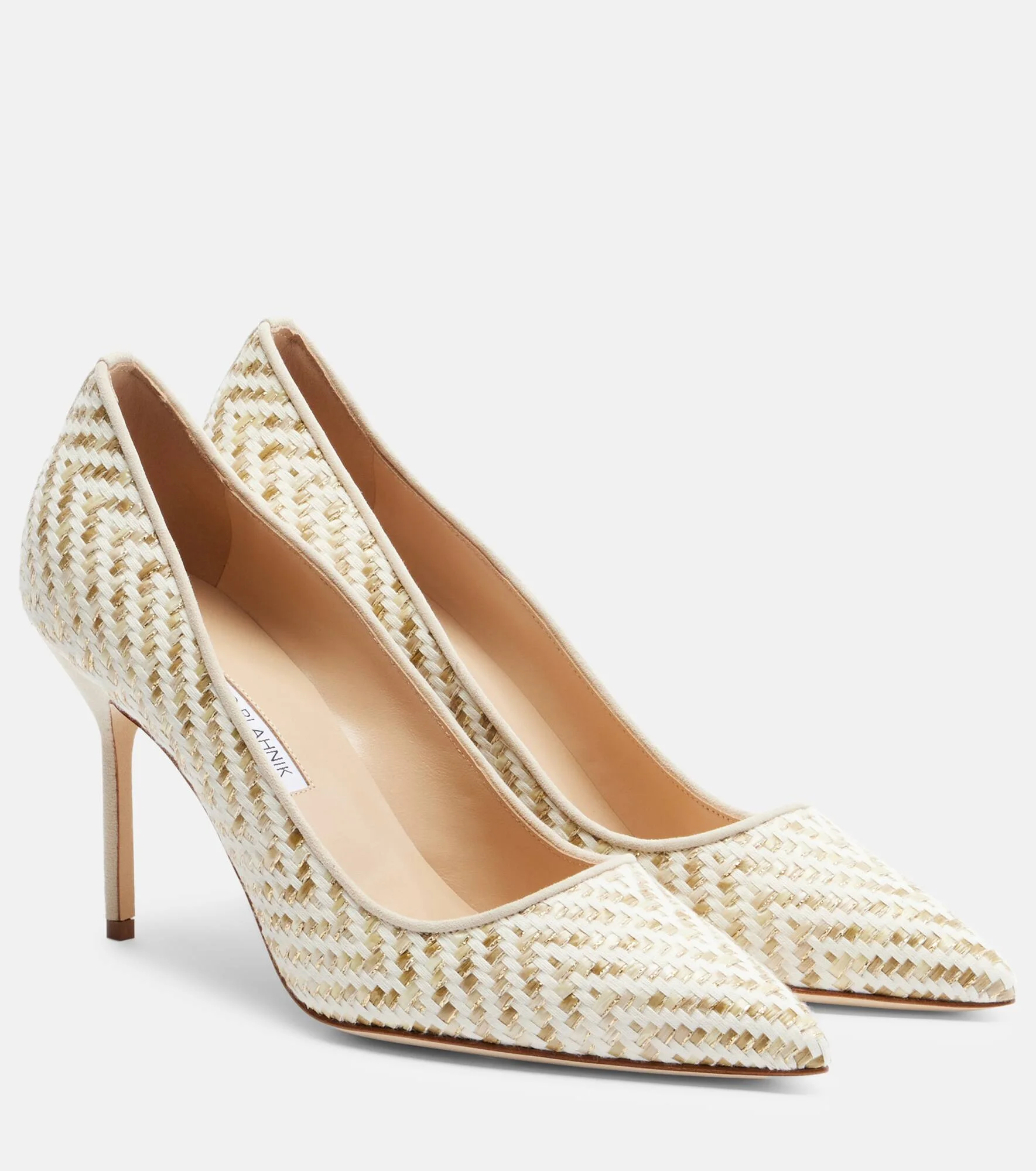 BB raffia pumps - 1