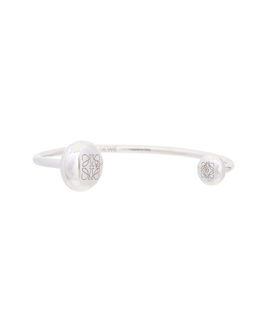 Loewe Anagram Pebble Silver Cuff - 1
