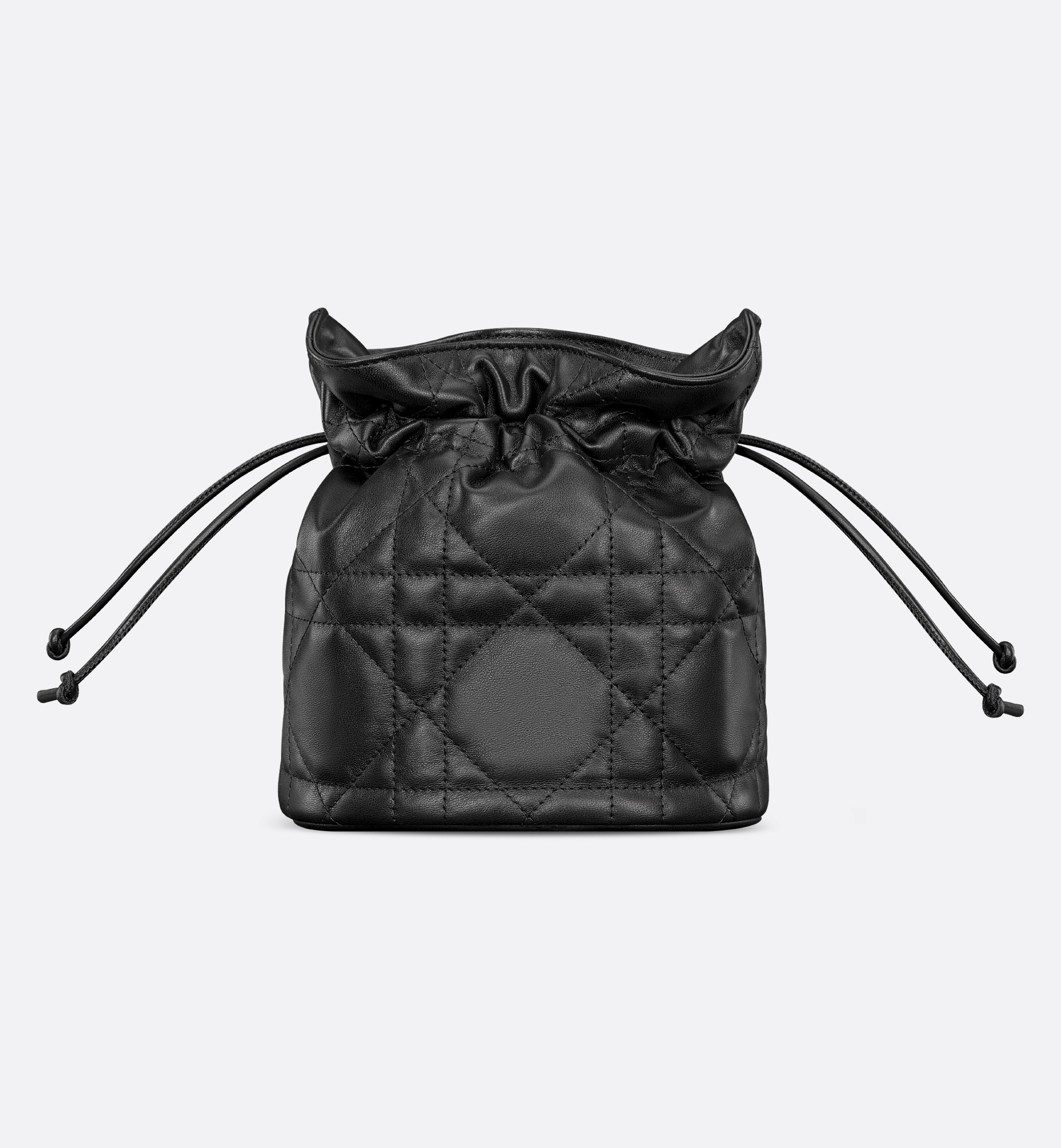 Miss Caro Mini Bucket Bag with Drawstring - 5