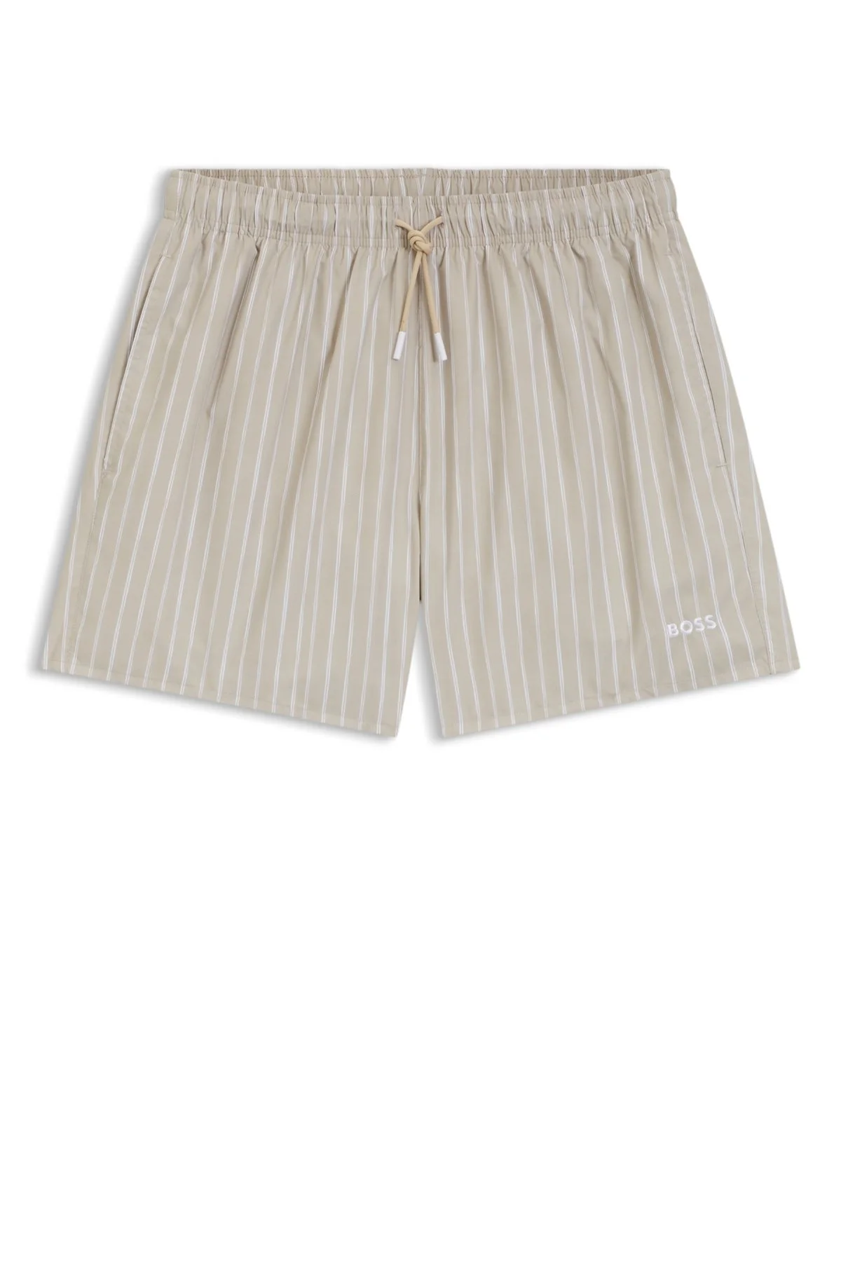 PRINTED SWIM SHORTS IN QUICK-DRY FABRIC - 1