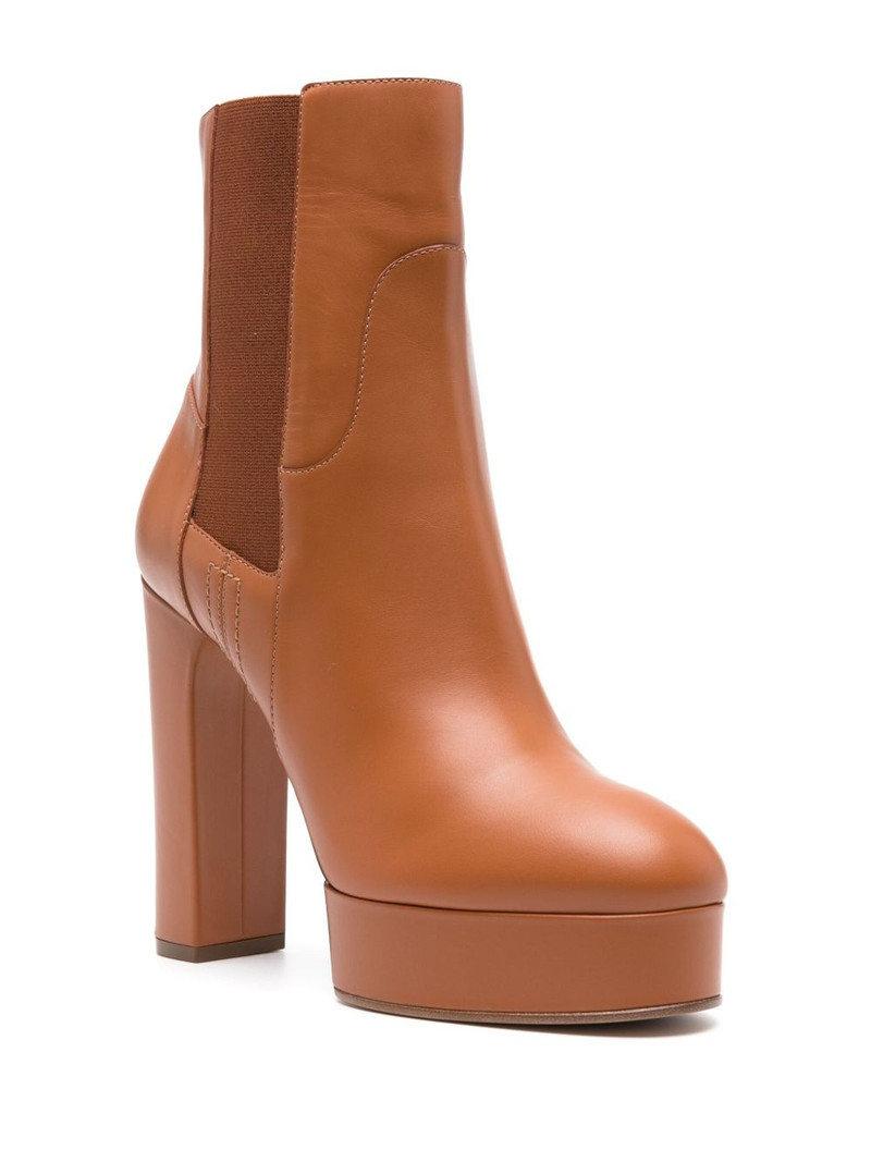 CASADEI Betty 125mm leather ankle boots outlook