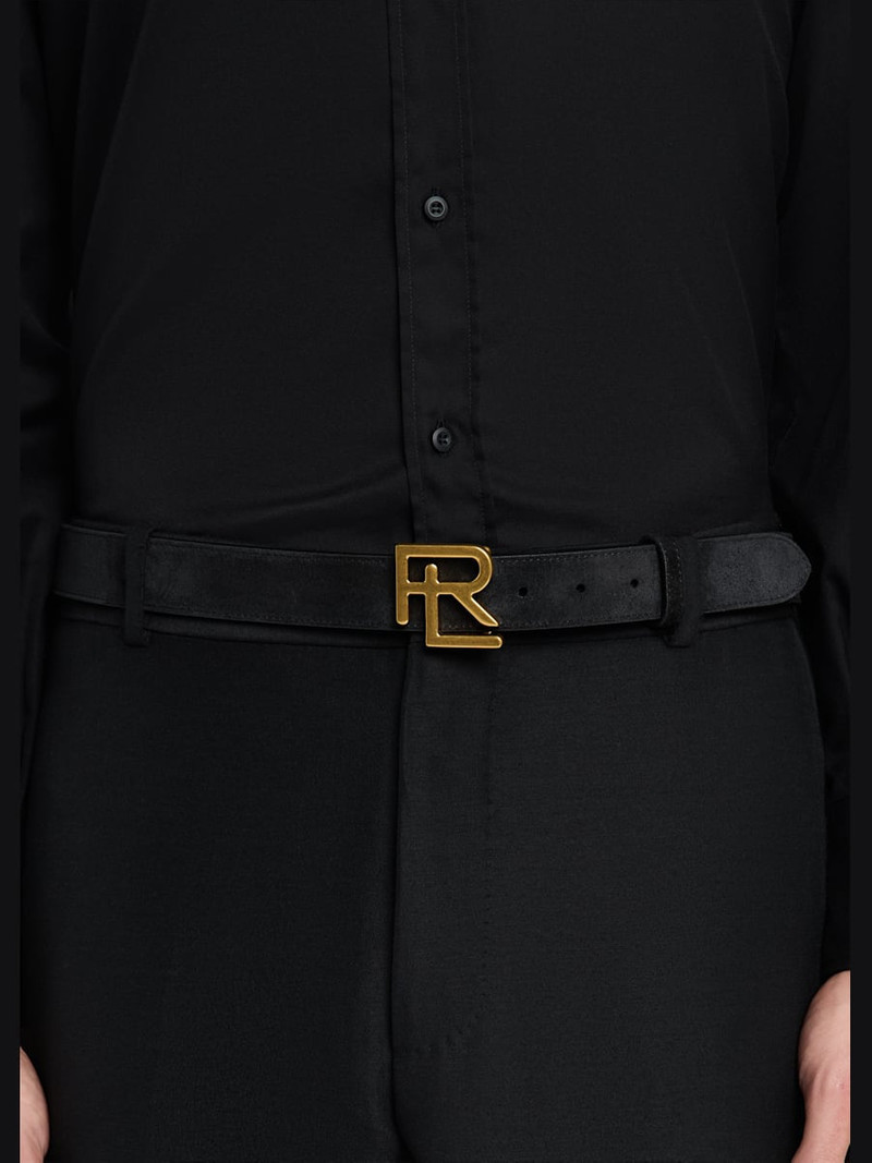 Ralph Lauren Men's Woven Leather Belt outlook