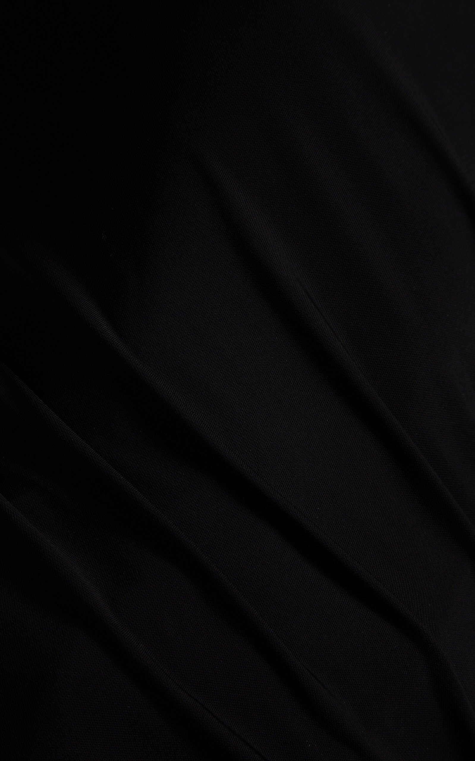 Stretch-Crepe Jersey Strapless Top black - 5