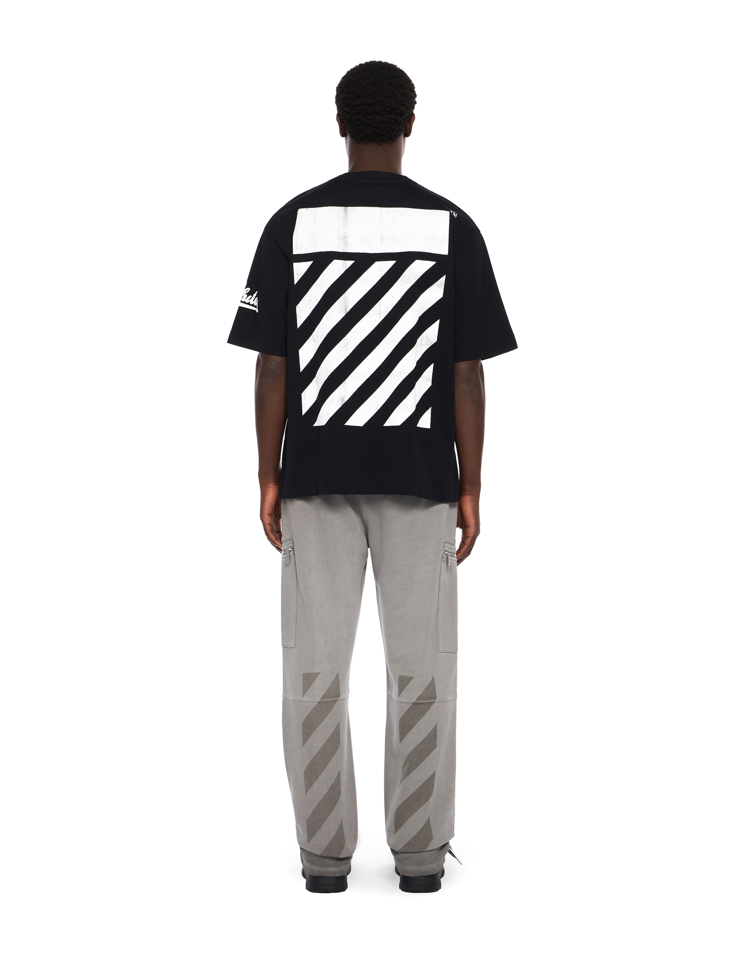 Big Off Diagonal Skate Logo T-Shirt - 4