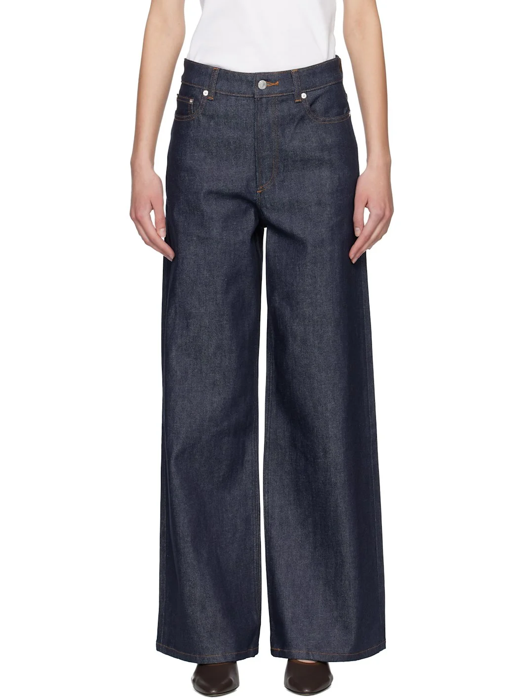 Navy Clyde Jeans - 1