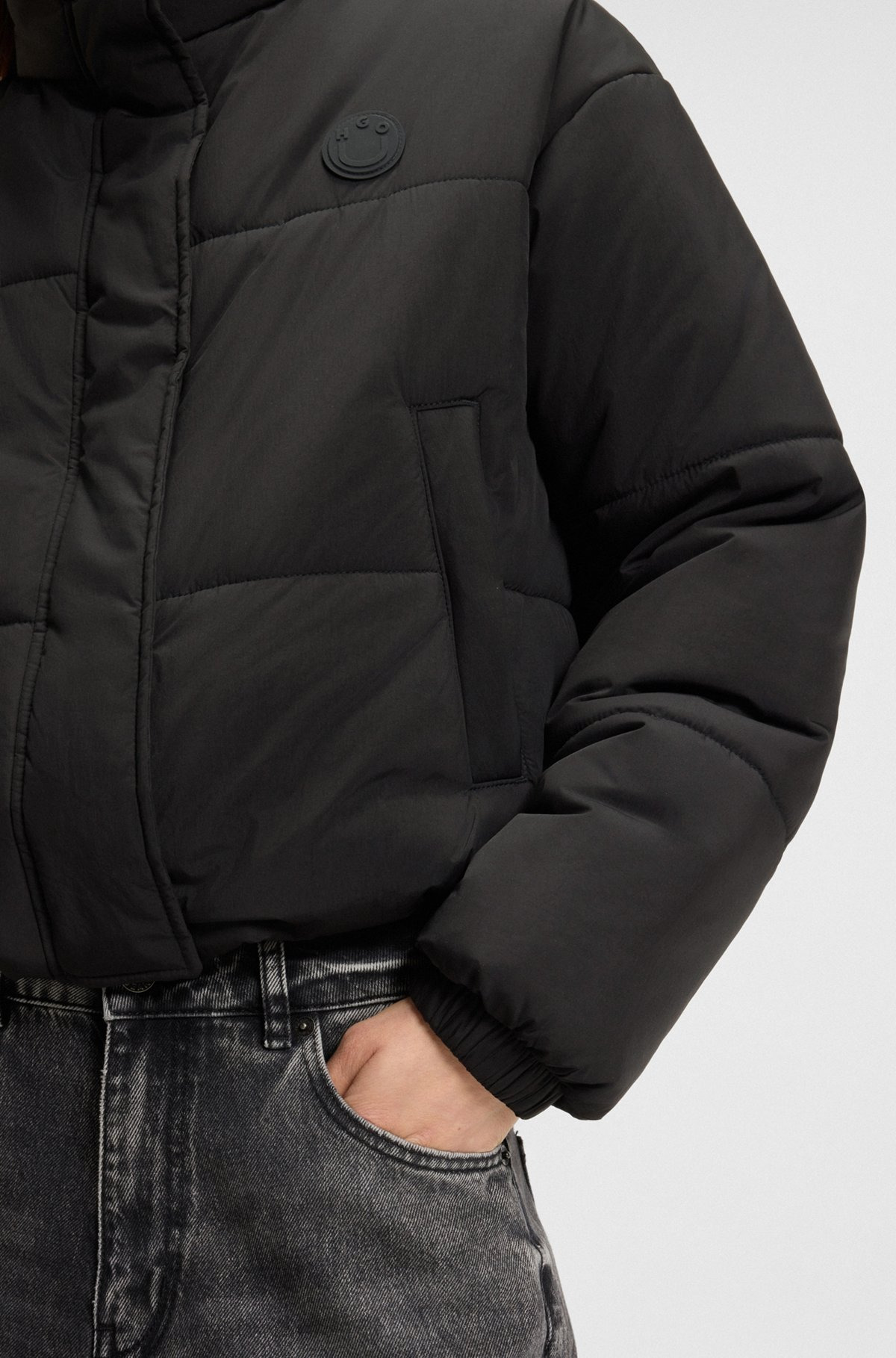 RELAXED-FIT PADDED JACKET WITH WATER-REPELLENT OUTER - 6