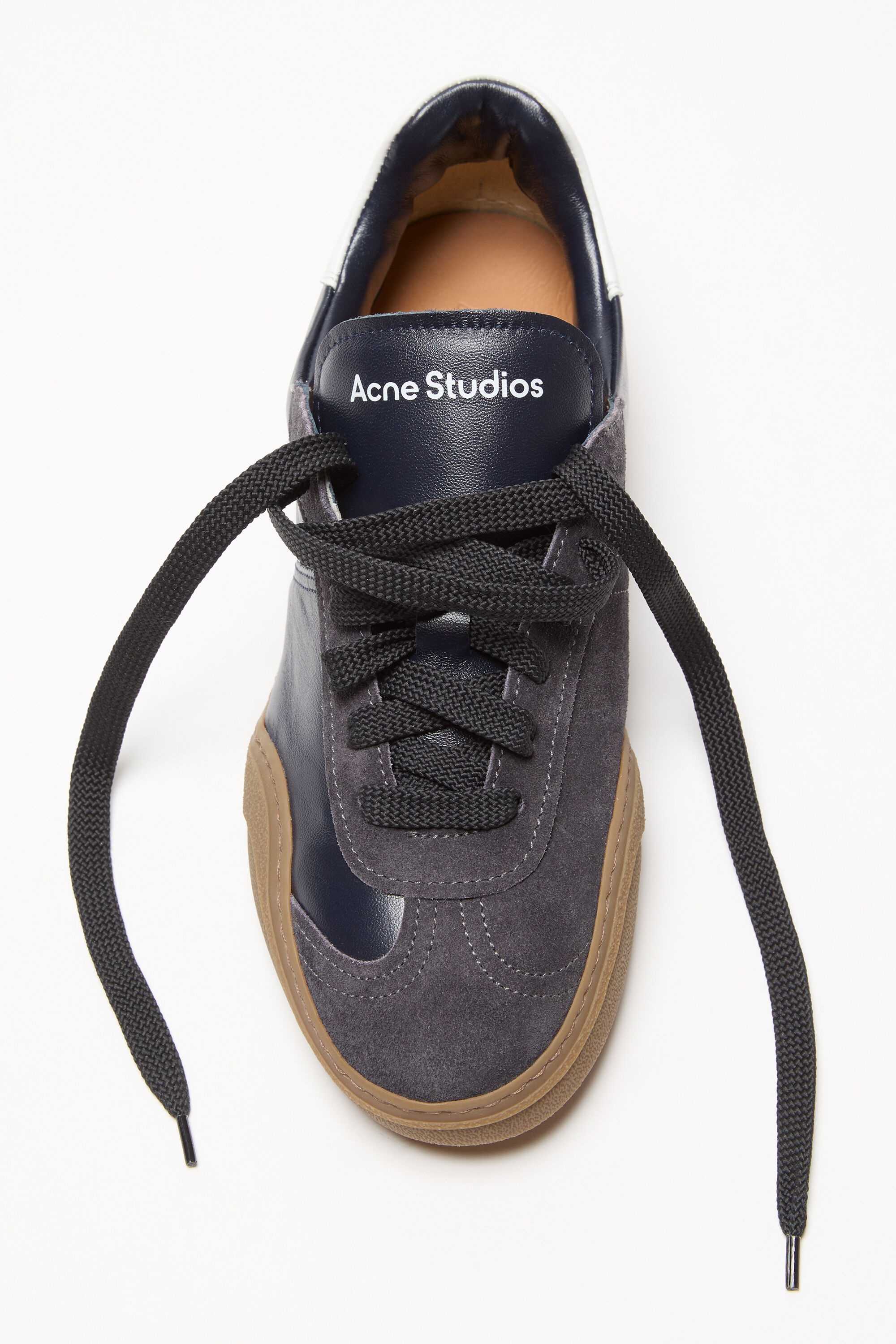 Lace-up sneakers - Anthracite/grey - 3