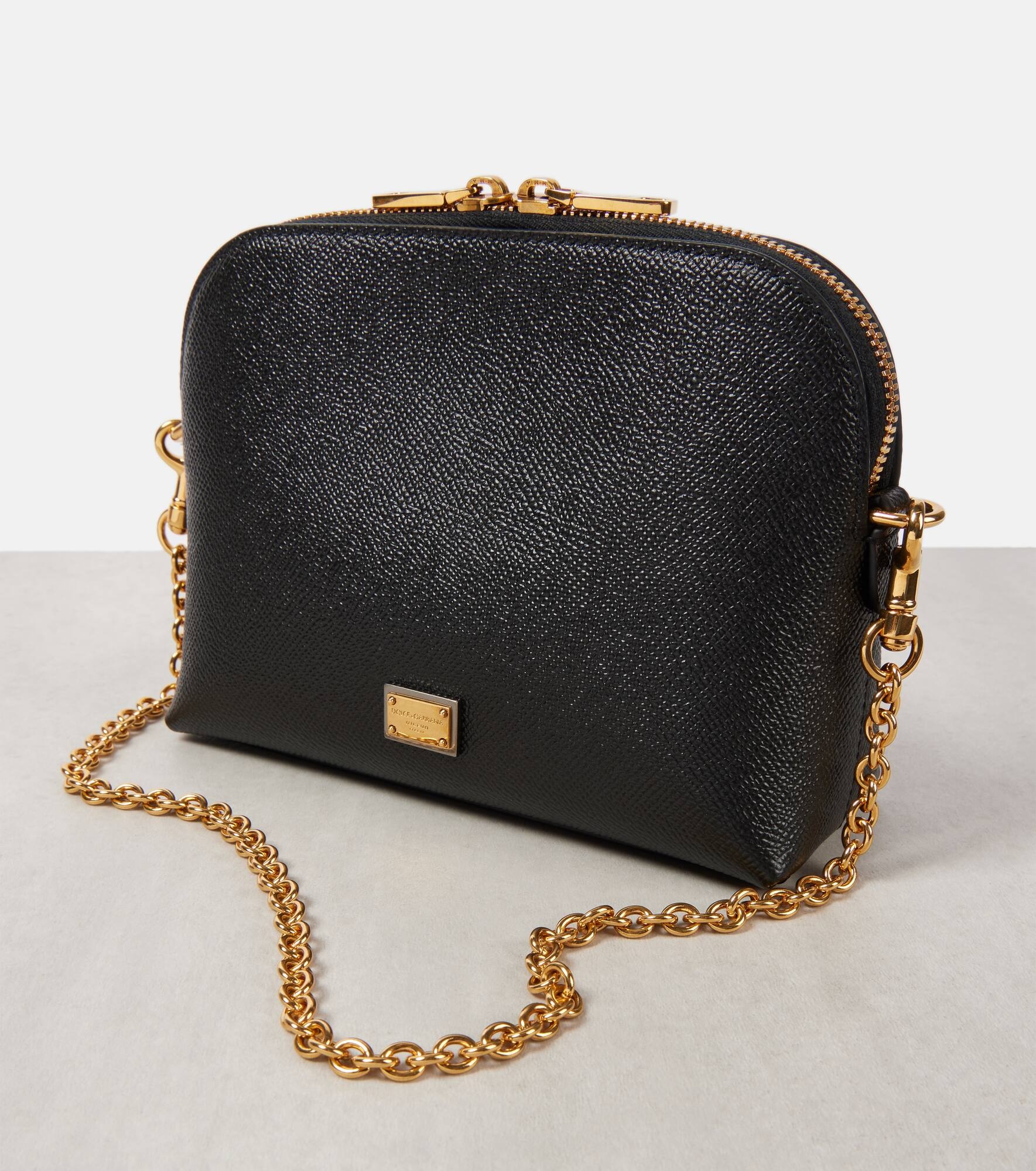 Mini leather shoulder bag - 6