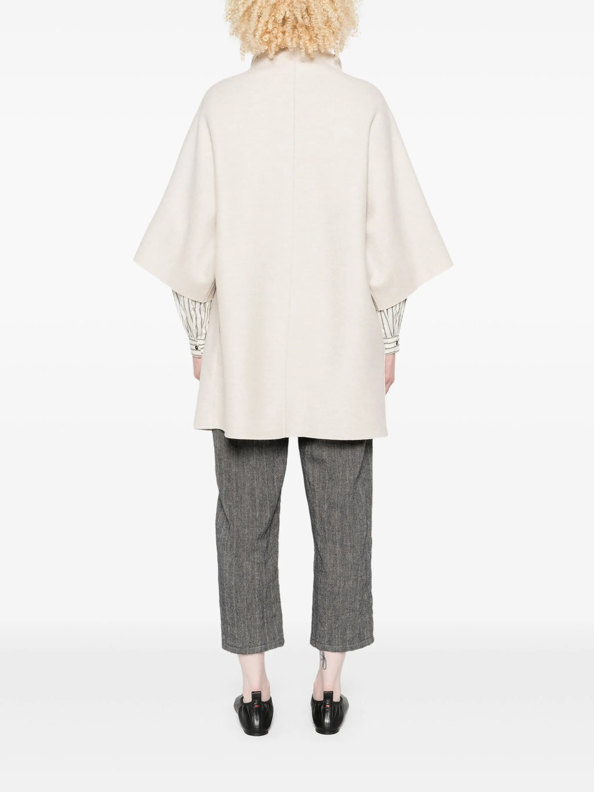 Harris Wharf London Short-sleeve Collared Jacket - 5