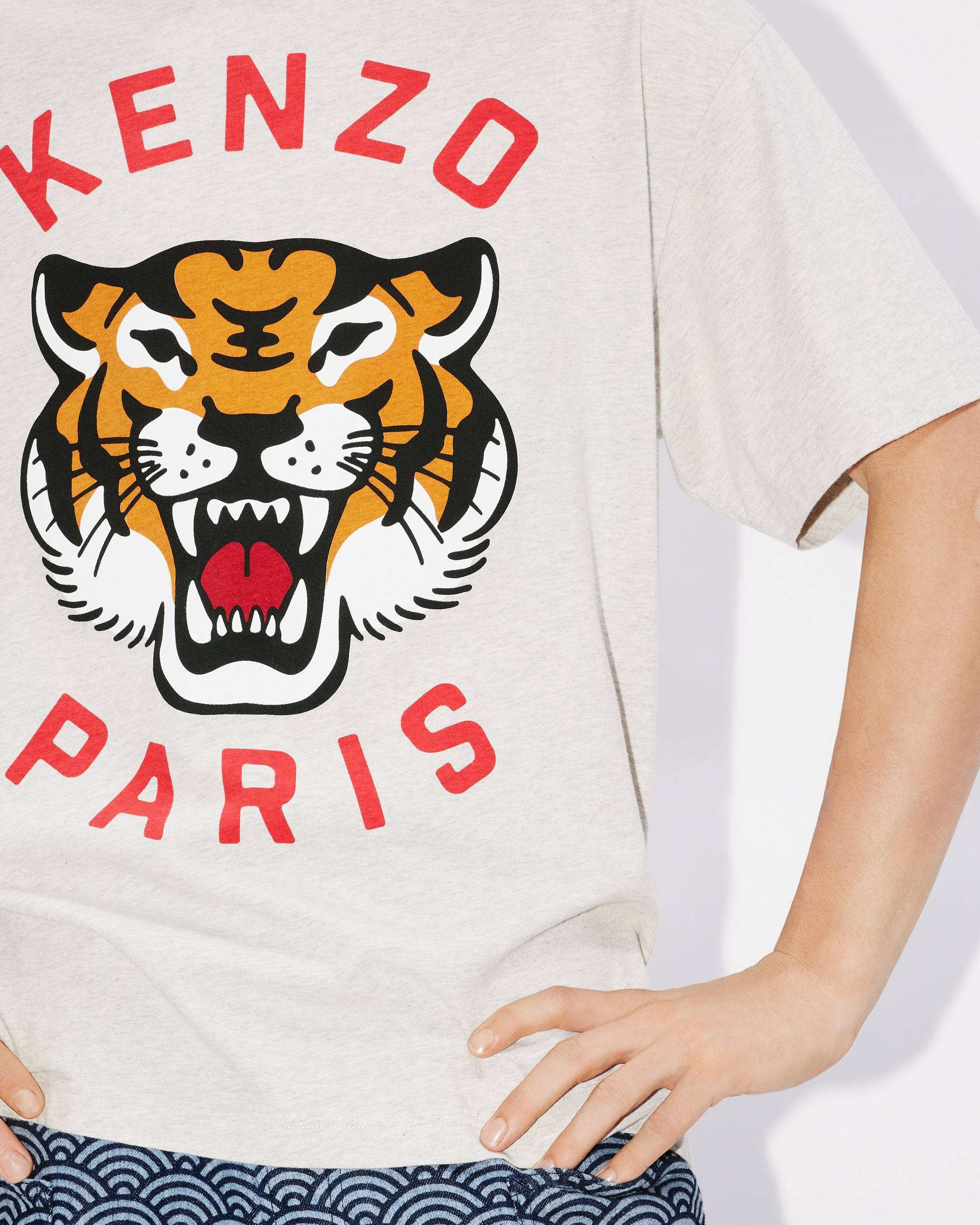 'KENZO Lucky Tiger' oversized genderless T-shirt - 7