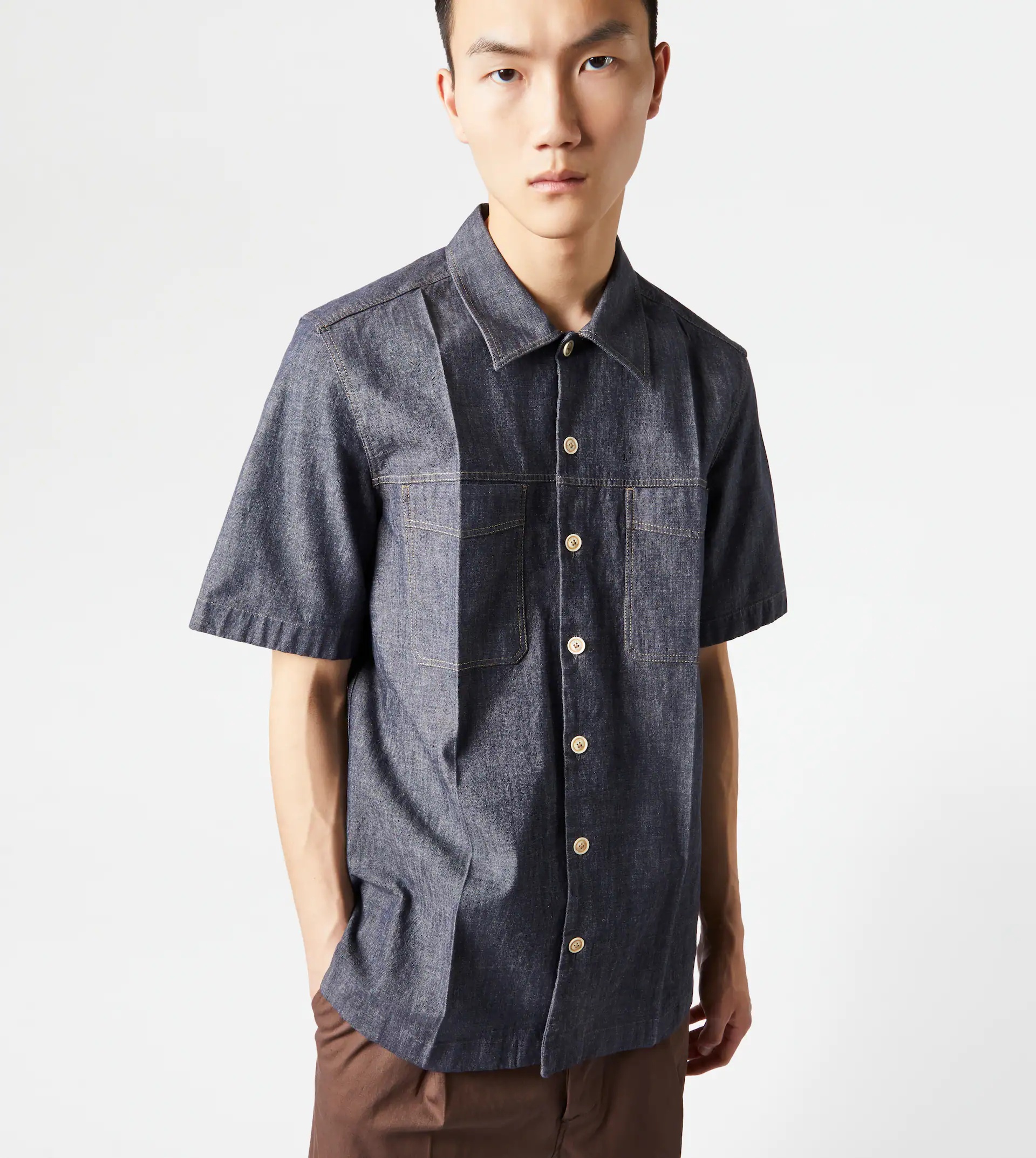 SAFARI SHIRT - BLUE - 7