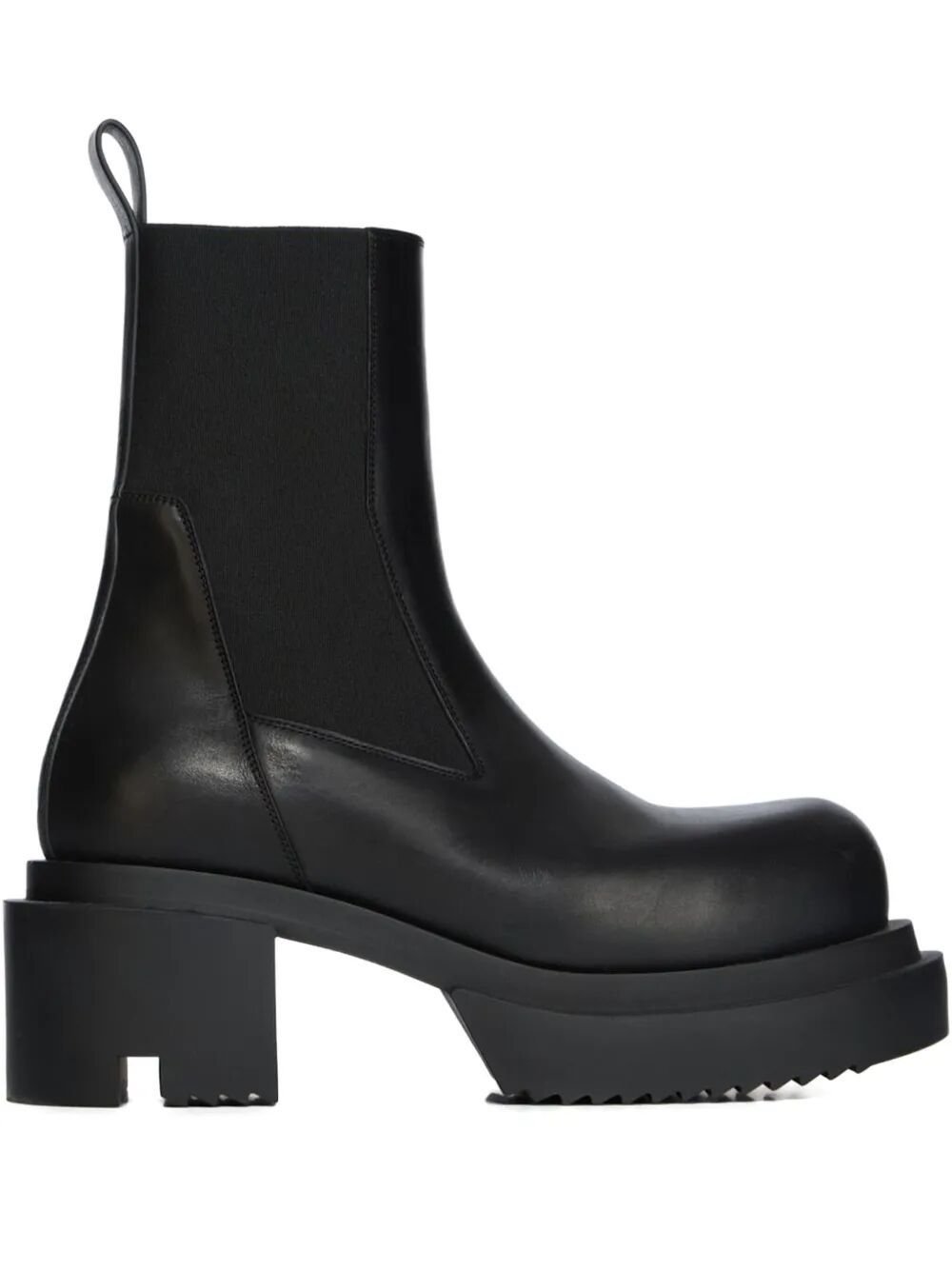 Rick Owens Women "Beatle Bogun" Leather Ankle Boots - 1