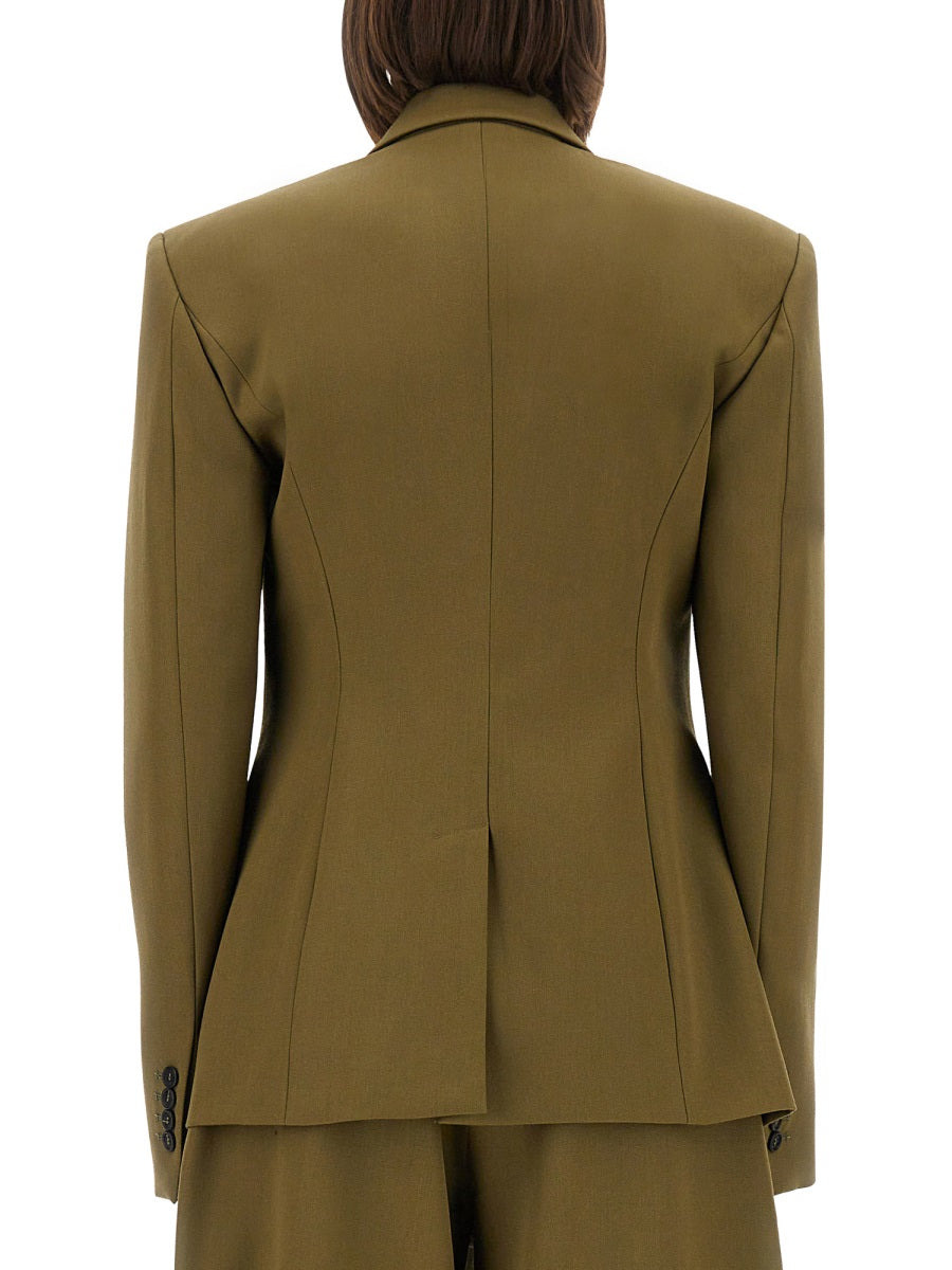 The Attico Women Gabardine Jacket - 3