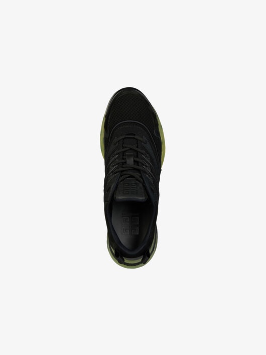 GIV 1 SNEAKERS IN LEATHER AND MESH - 5