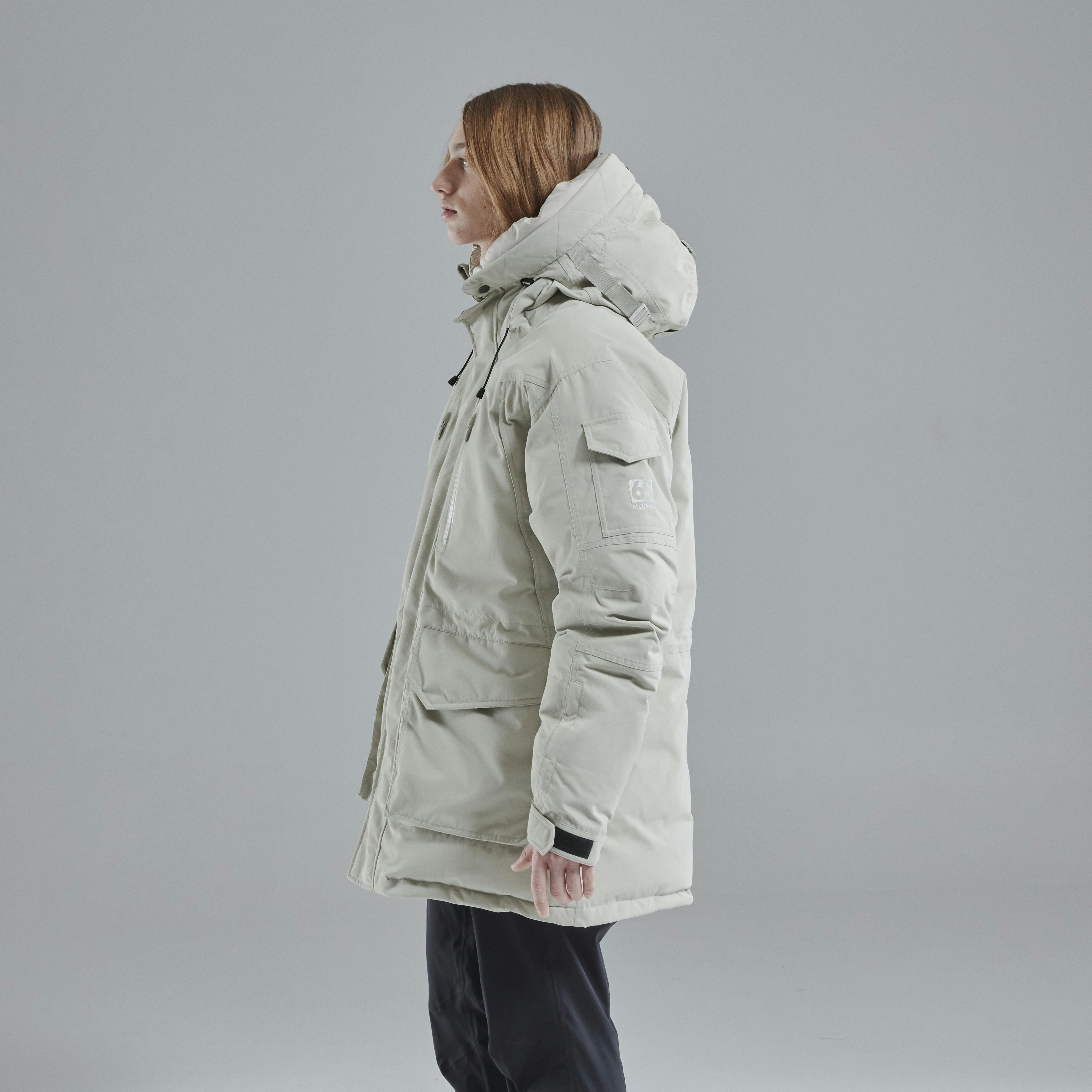Jökla Arctic professional vegan parka with hood trim - 7