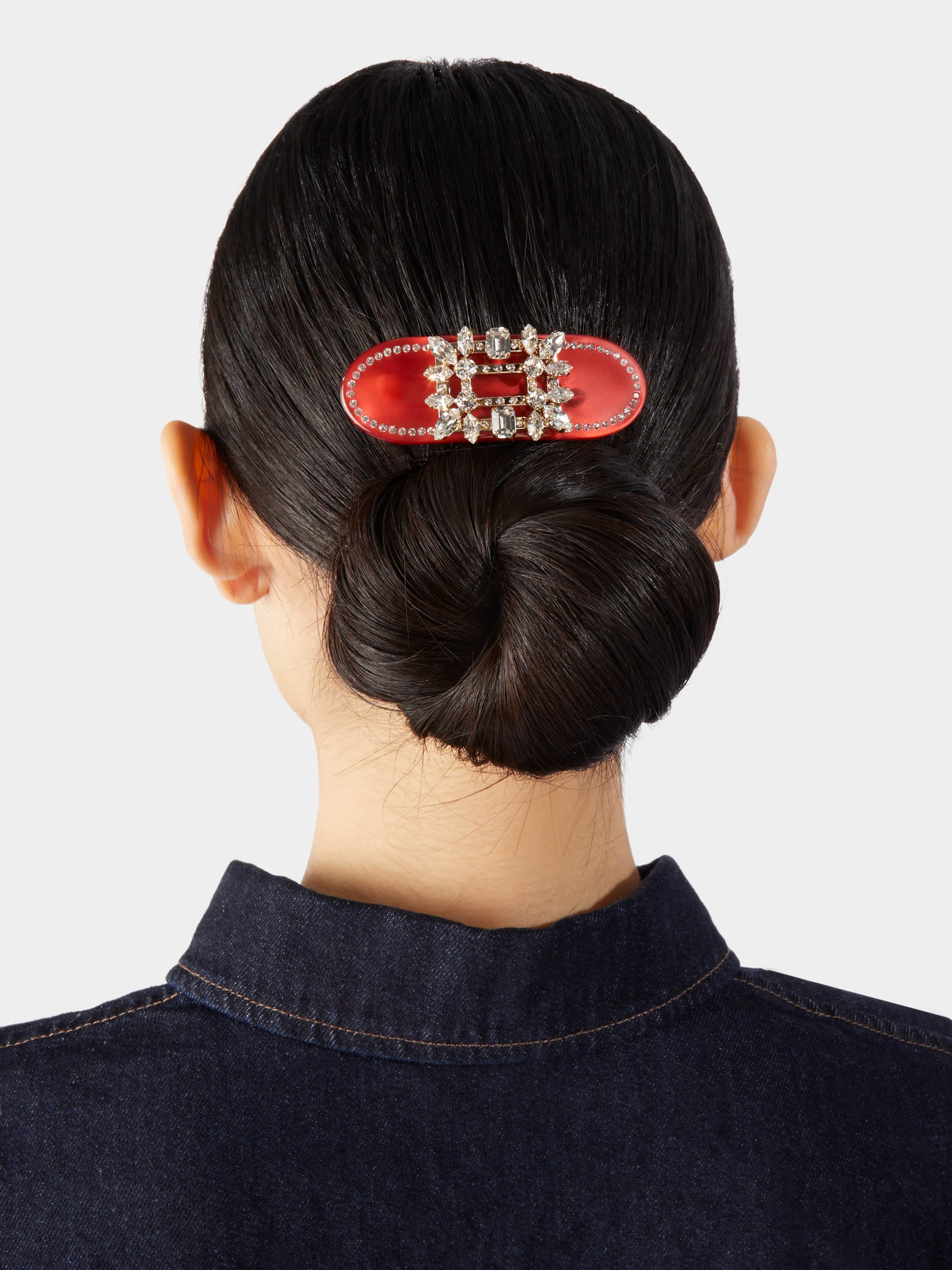 Broche Vivier Buckle Hair Clip - 2