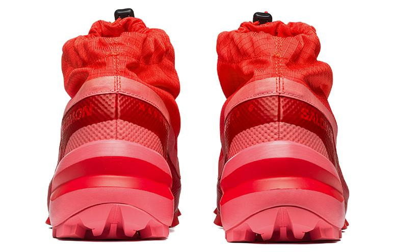 SALOMON x MM6 Maison Margiela Cross Low For 'Red' 471696 - 3